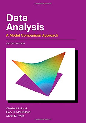 Data Analysis A Model Comparison Approach Second Edition 2nd Edition Charles M Judd