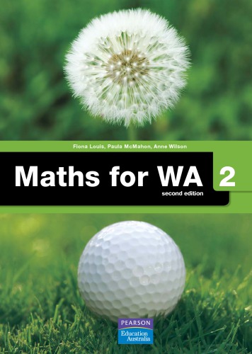 Maths For Wa 2 2nd Fiona Louis Paula Mcmahon Anne Wilson