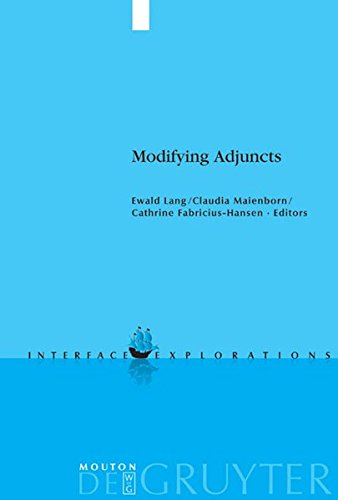 Modifying Adjuncts Reprint 2013 Ed Ewald Lang Claudia Maienborn