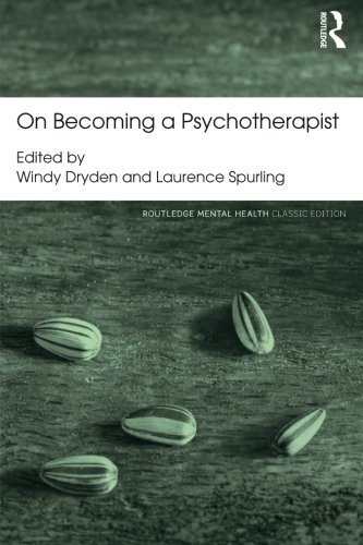 On Becoming A Psychotherapist Revised Ed 2nd Edition Windy Dryden