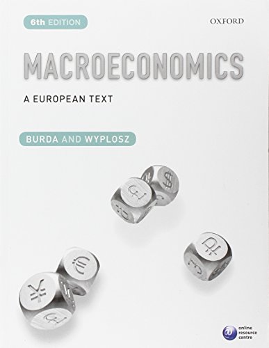Macroeconomics A European Text 6th Edition Michael Burda Charles Wyplosz
