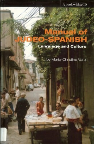 Manual Of Judeospanish Mariechristine Varol