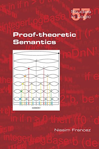 Prooftheoretic Semantics Nissim Francez
