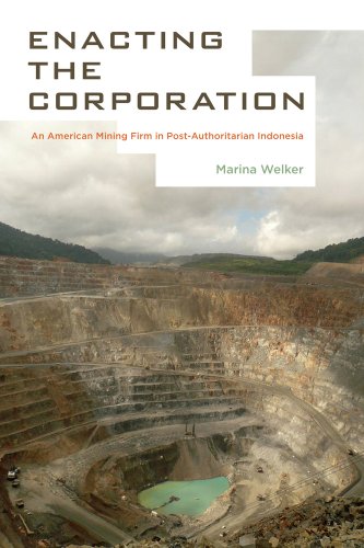 Enacting The Corporation An American Mining Firm In Postauthoritarian Indonesia 1st Edition Marina Welker