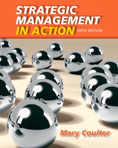 Strategic Management In Action 6th Edition Coulter Mary