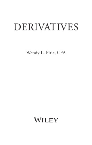 Derivatives Wendy L Pirie
