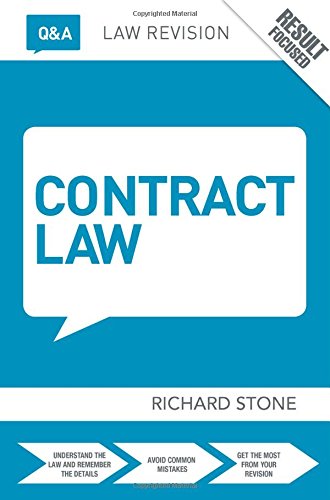 Qa Contract Law 11th Edition Richard Stone