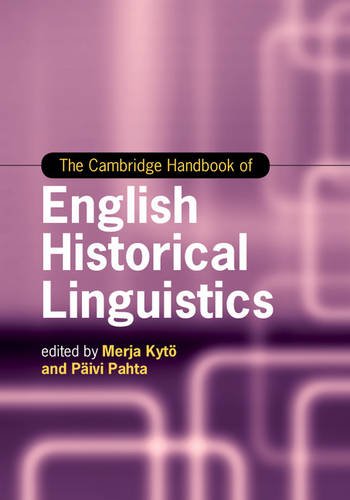 The Cambridge Handbook Of English Historical Linguistics Merja Kyt