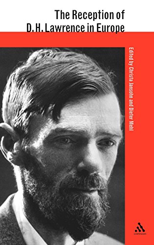 The Reception Of D H Lawrence In Europe 1st Edition Dieter Mehl