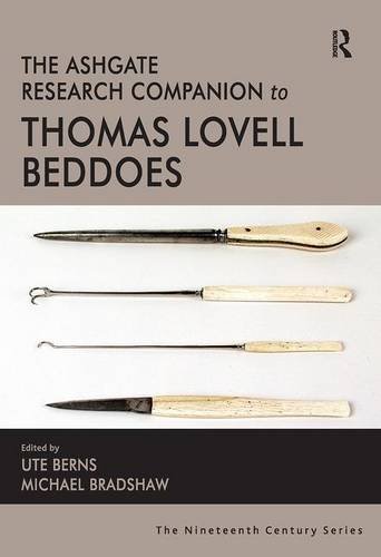 The Ashgate Research Companion To Thomas Lovell Beddoes Ute Berns