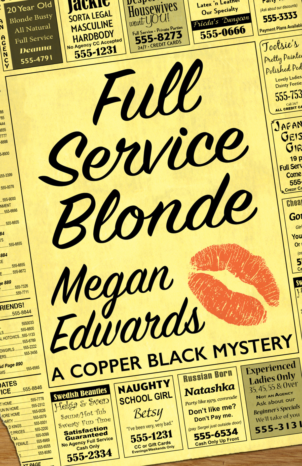 Full Service Blonde Megan Edwards