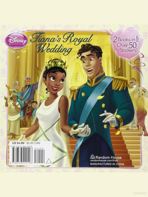 Disney Princess Tianas Royal Wedding 1st Edition Andrea Posnersanchez
