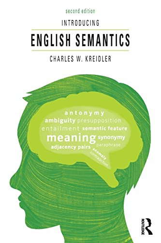 Introducing English Semantics 2nd Edition Charles Kreidler