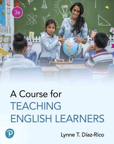 A Course For Teaching English Learners 3rd Edition 3rd Edition Diazrico
