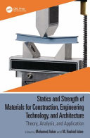 Statics And Strength Of Materials For Construction Engineering Technology And Architecture 1st Edition Mohamed Islam Askar M Rashad