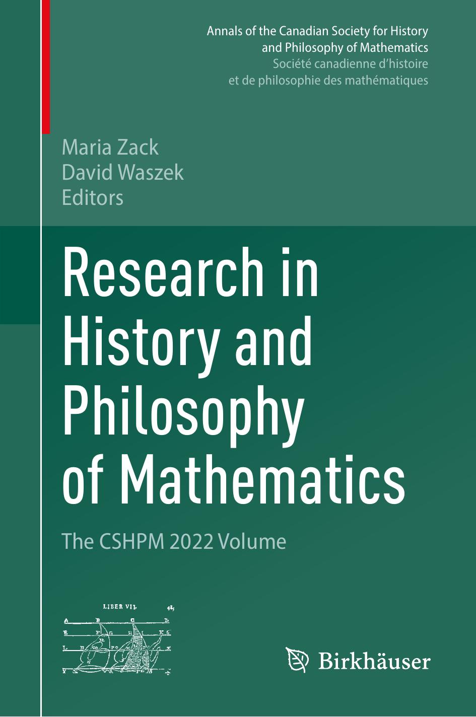 Research In History And Philosophy Of Mathematics 1 Maria Zack