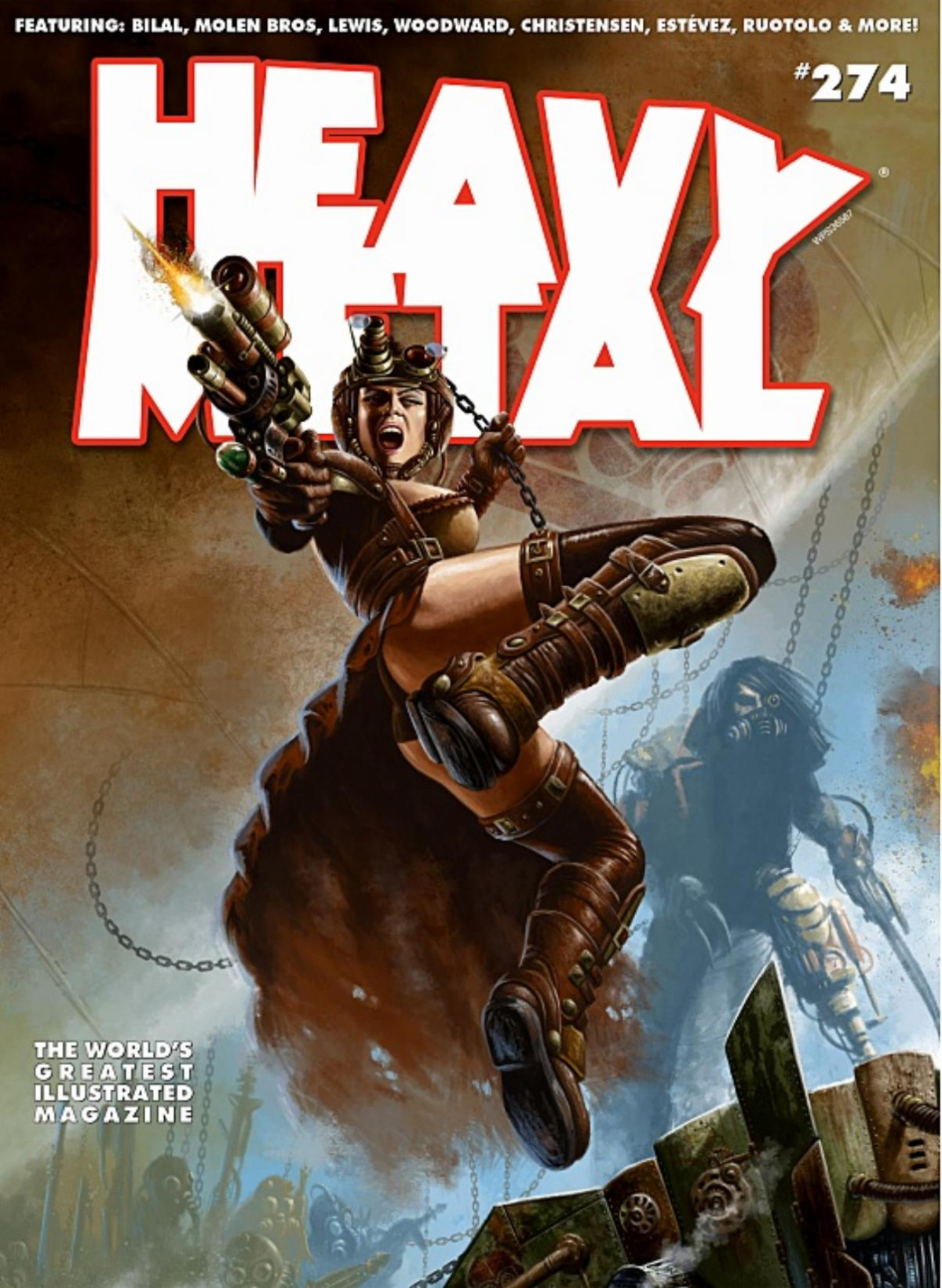 Heavy Metal 274 2015 1st Edition Kevin Eastman