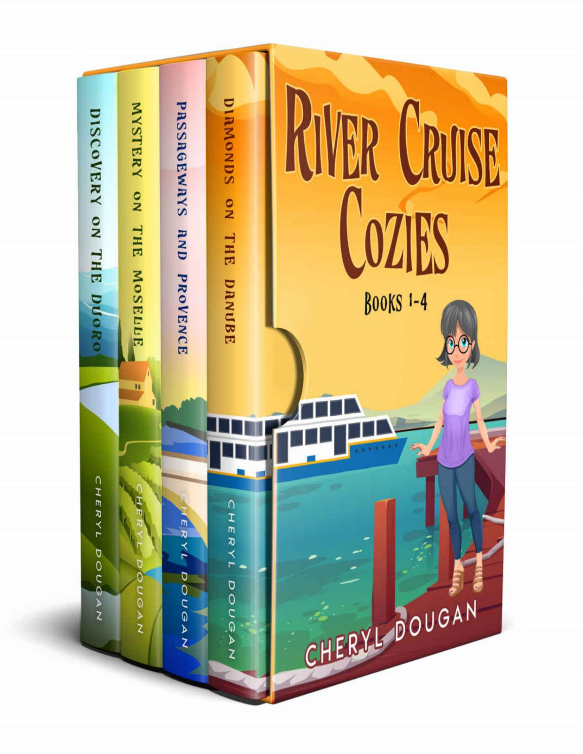 River Cruise Cozies Book 1 4 Box Set Cheryl Dougan