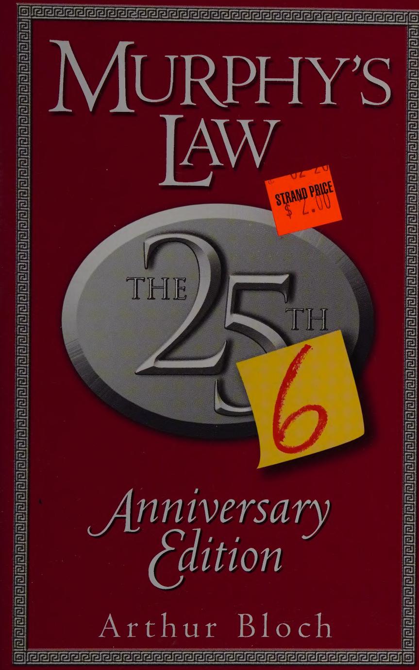 Murphys Law Arthur Bloch