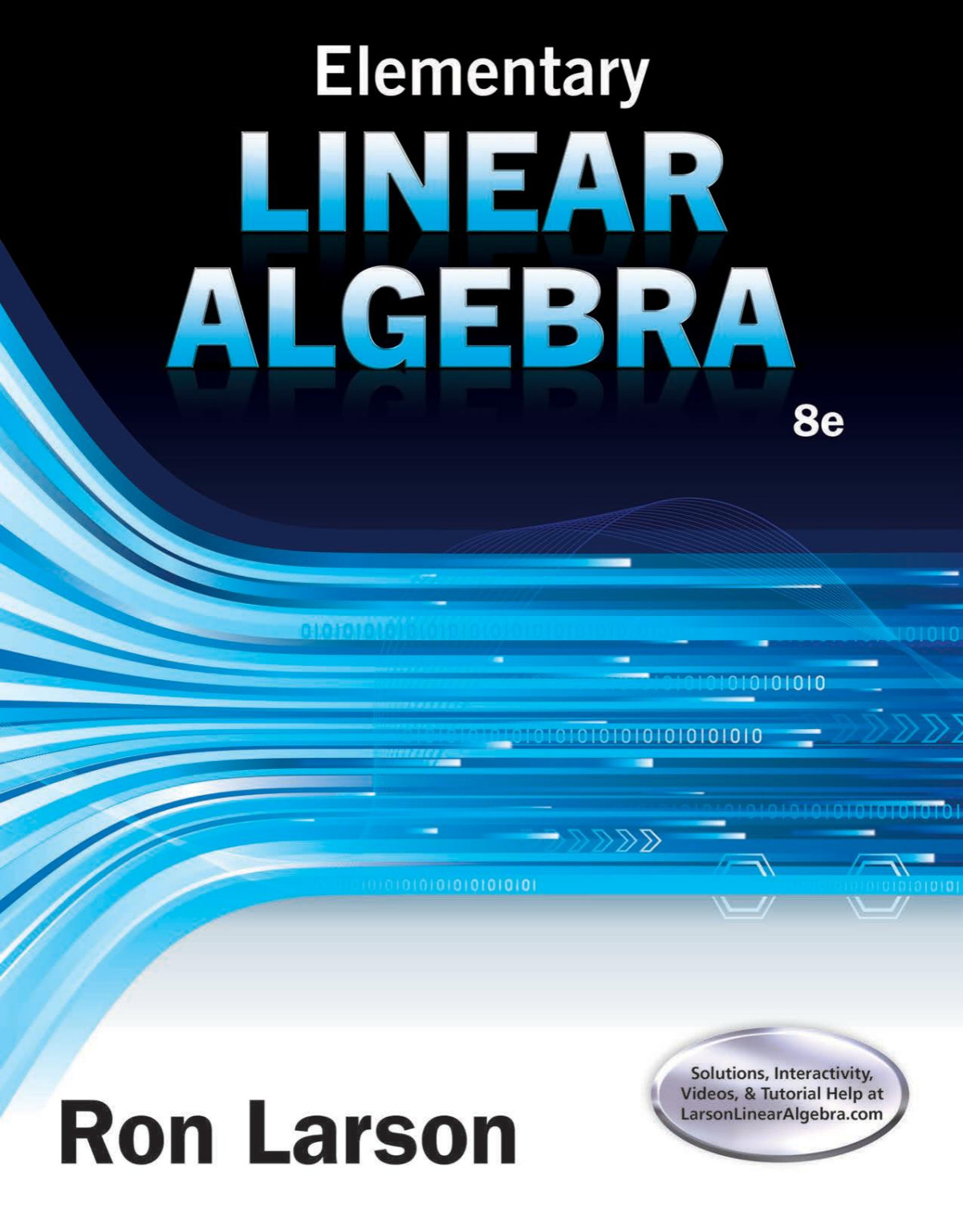 Elementary Linear Algebra 8th Edition 8th Edition Ron Larson
