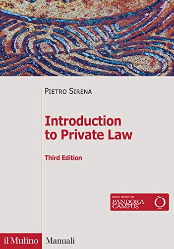 Introduction To Private Law 3rd Edition Pietro Sirena