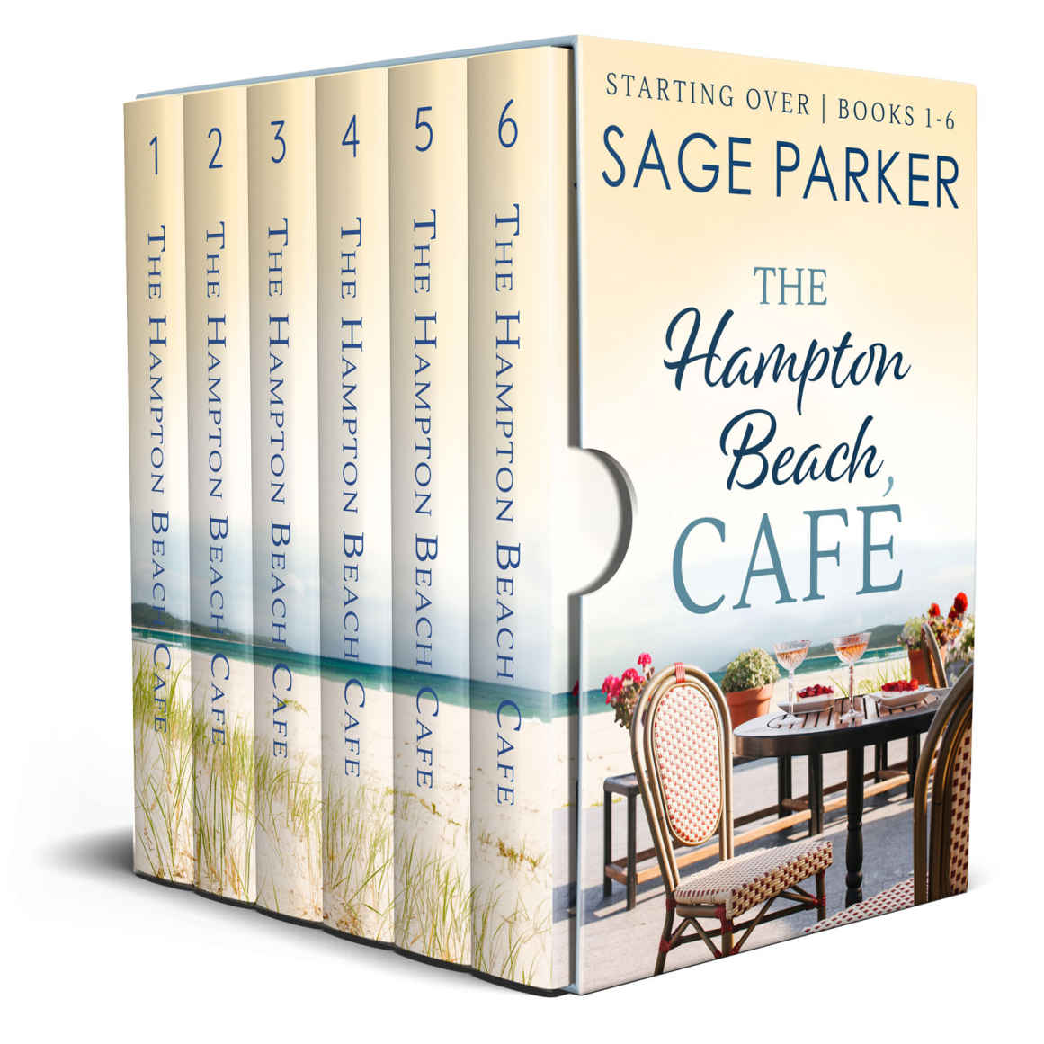 The Hampton Beach Caf Complete Series Books 16 Starting Over Sage Parker