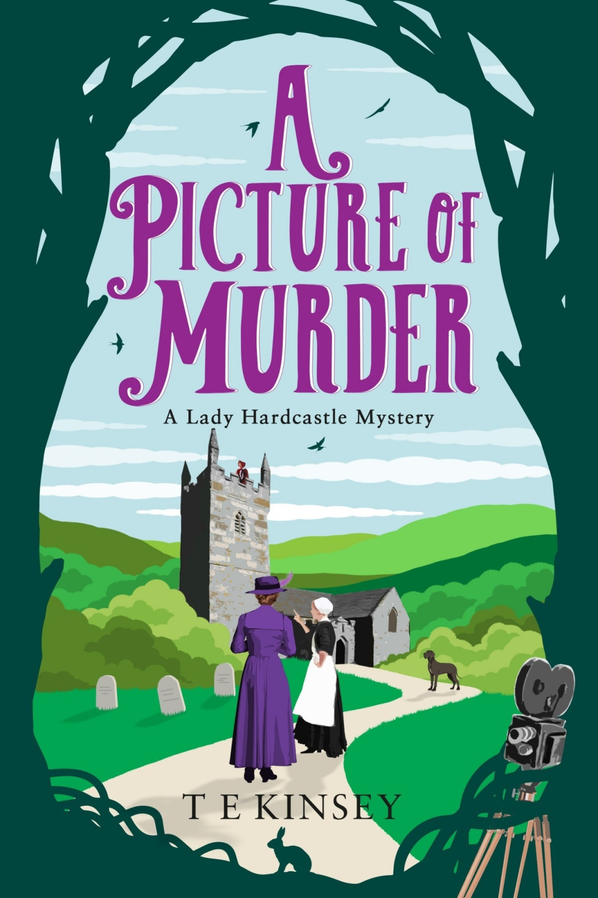 A Picture Of Murder T E Kinsey