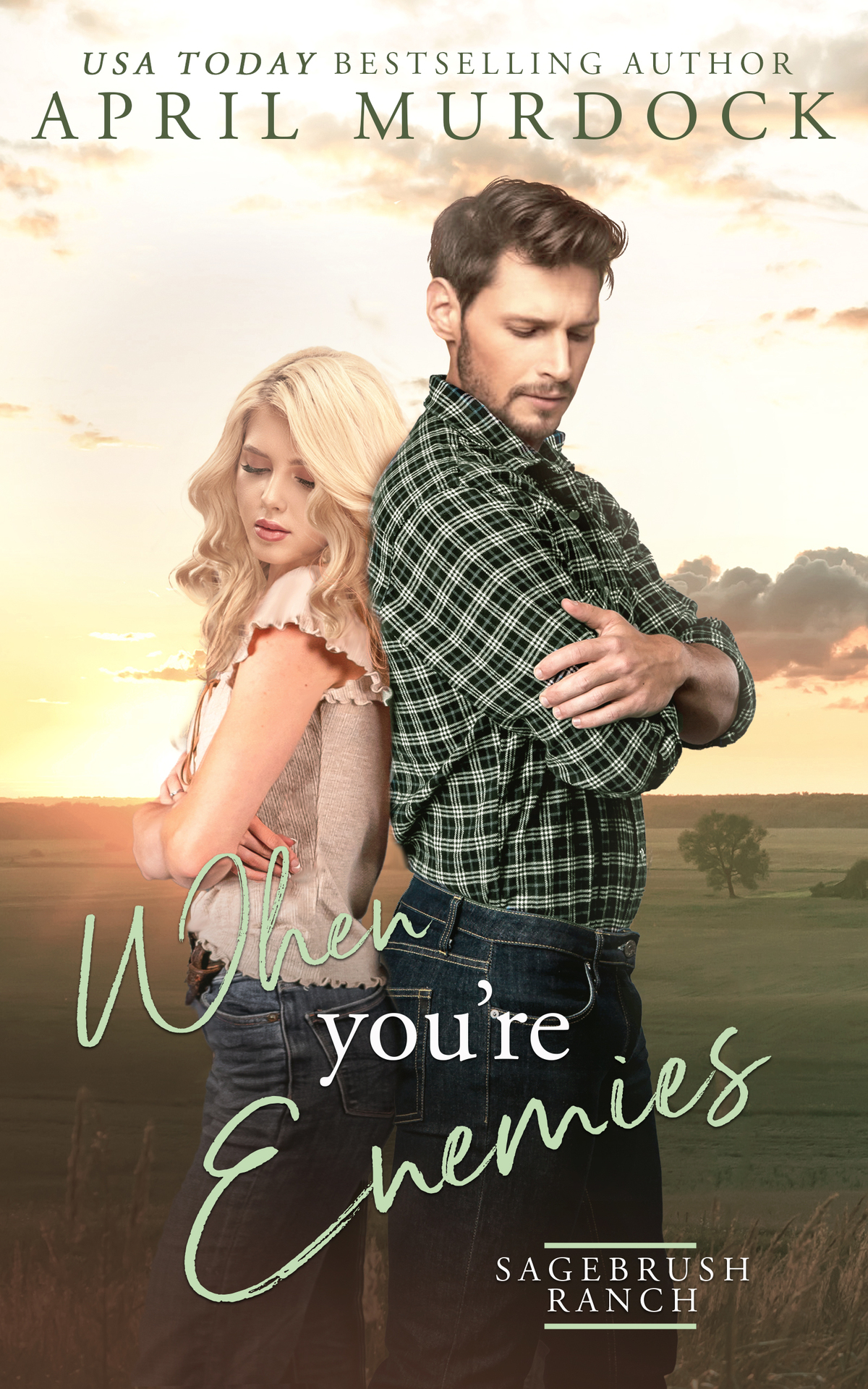 When Youre Enemies Sagebrush Ranch In Montana Book 7 April Murdock
