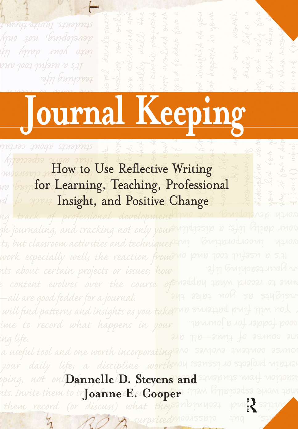 Journal Keeping Dannelle D Stevensjoanne E Cooper