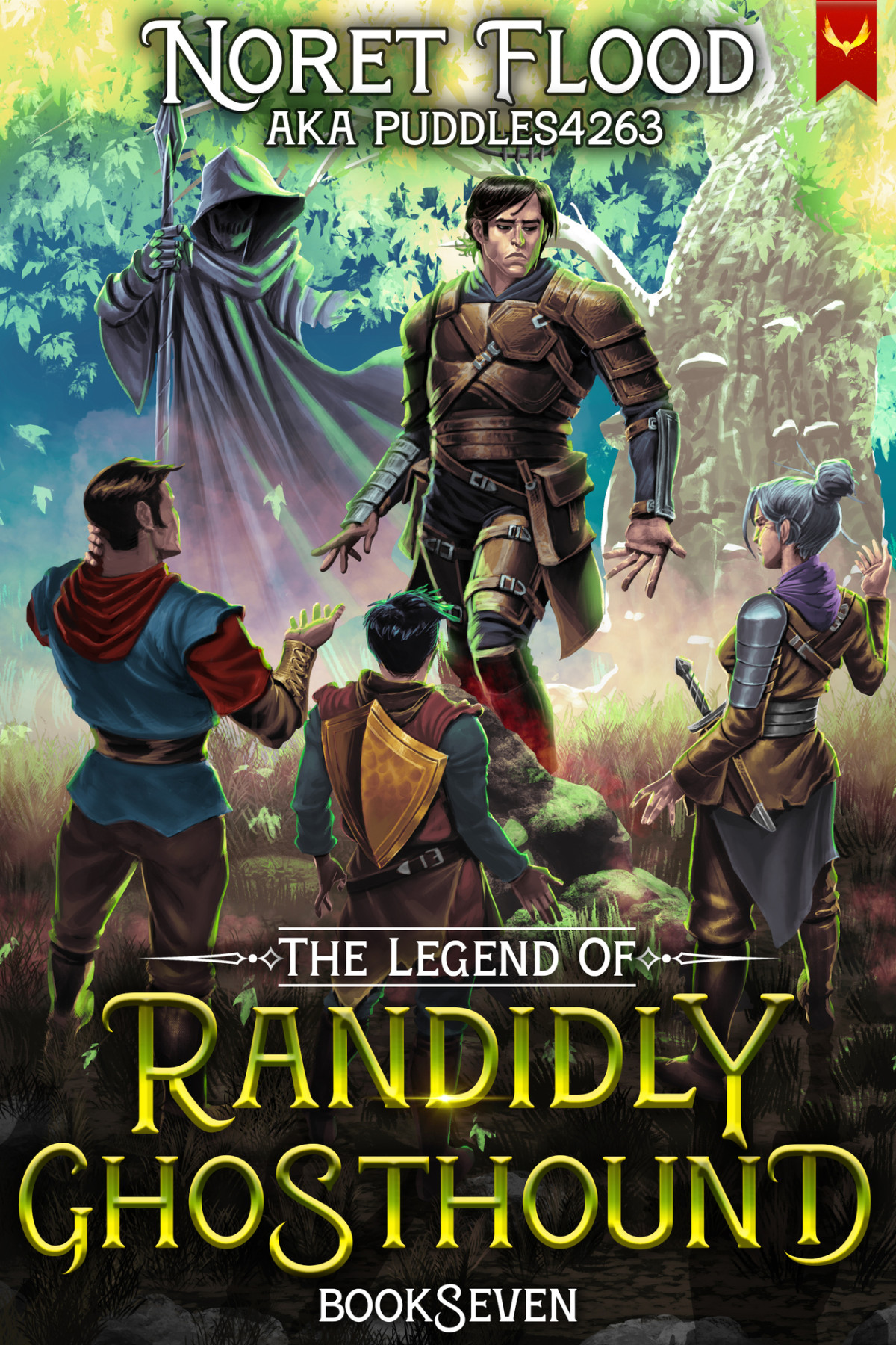 The Legend Of Randidly Ghosthound 7 A Litrpg Adventure 1st Noret Flood Puddles4263