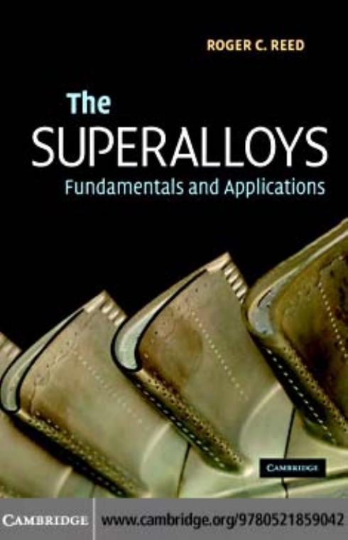 Superalloys 1st Edition Roger C Reed