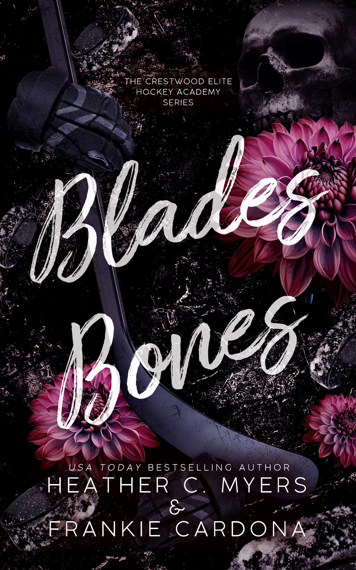 Blades Bones A Boyfriends Older Brother Dark Hockey Romance Heather C Myers Frankie Cardona