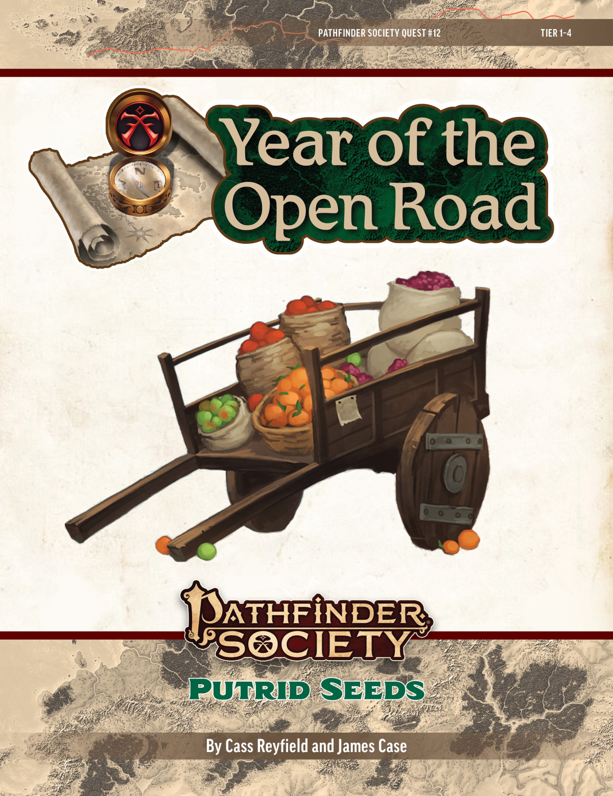 Pathfinder Society Quest 12 Putrid Seeds Cass Reyfield James Case