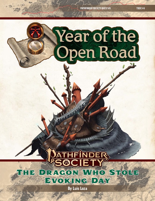Pathfinder Society Quest 5 The Dragon Who Stole Evoking Day Luis Loza