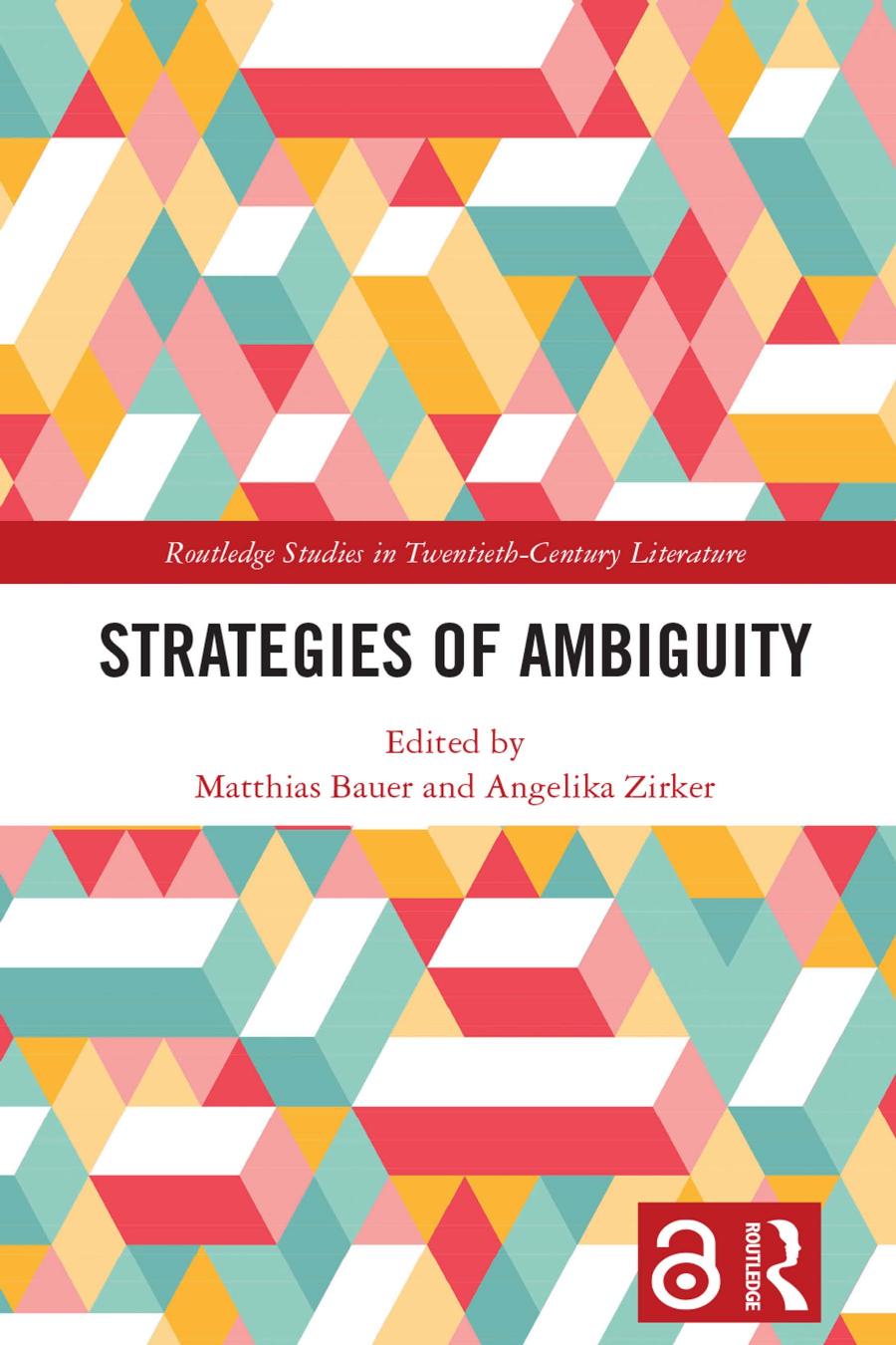 Strategies Of Ambiguity Matthias Bauer Angelika Zirker