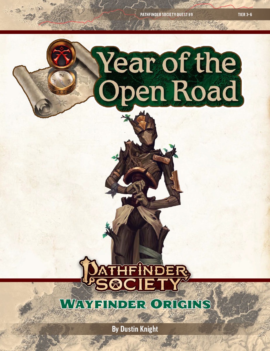 Pathfinder Society Quest 9 Wayfinder Origins Dustin Knight