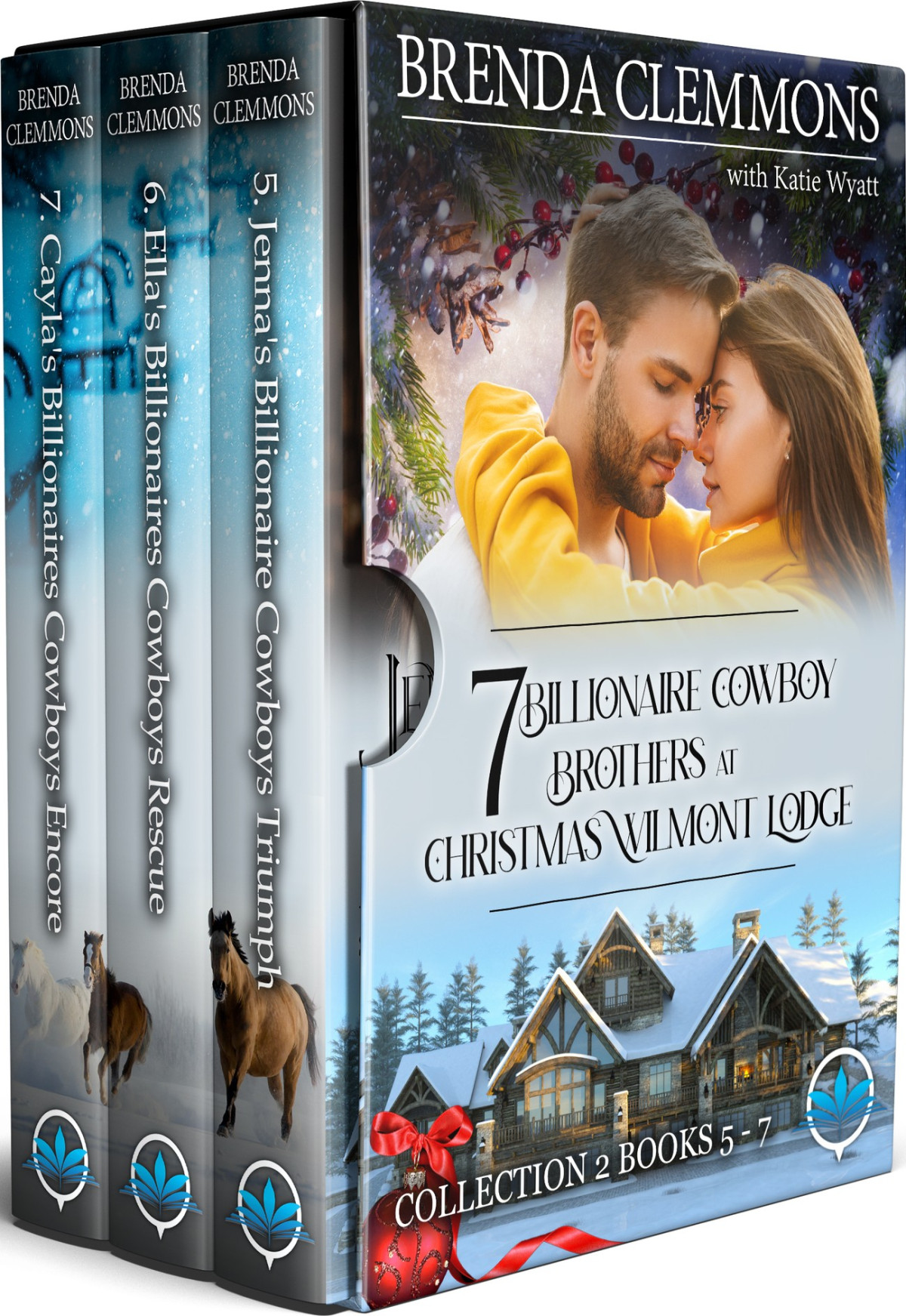 Seven Billionaire Cowboy Brothers At Christmas Brenda Clemmons Katie Wyatt