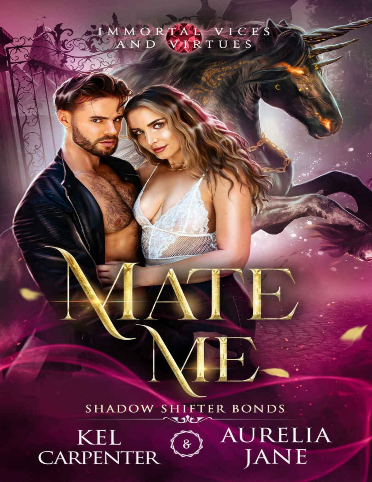 Mate Me A Shifter God Romantasy Immortal Vices And Virtues Shadow Shifter Bonds Book 1 Kel Carpenter Aurelia Jane