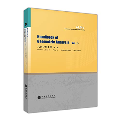 Handbook Of Geometric Analysis Volume I 1st Edition Lizhen Ji