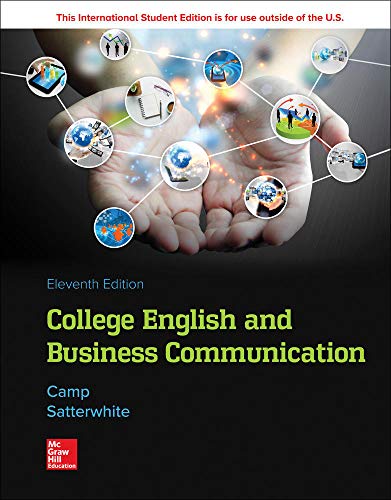 Ise College English And Business Communication 11th Edition 11th Edition Camp