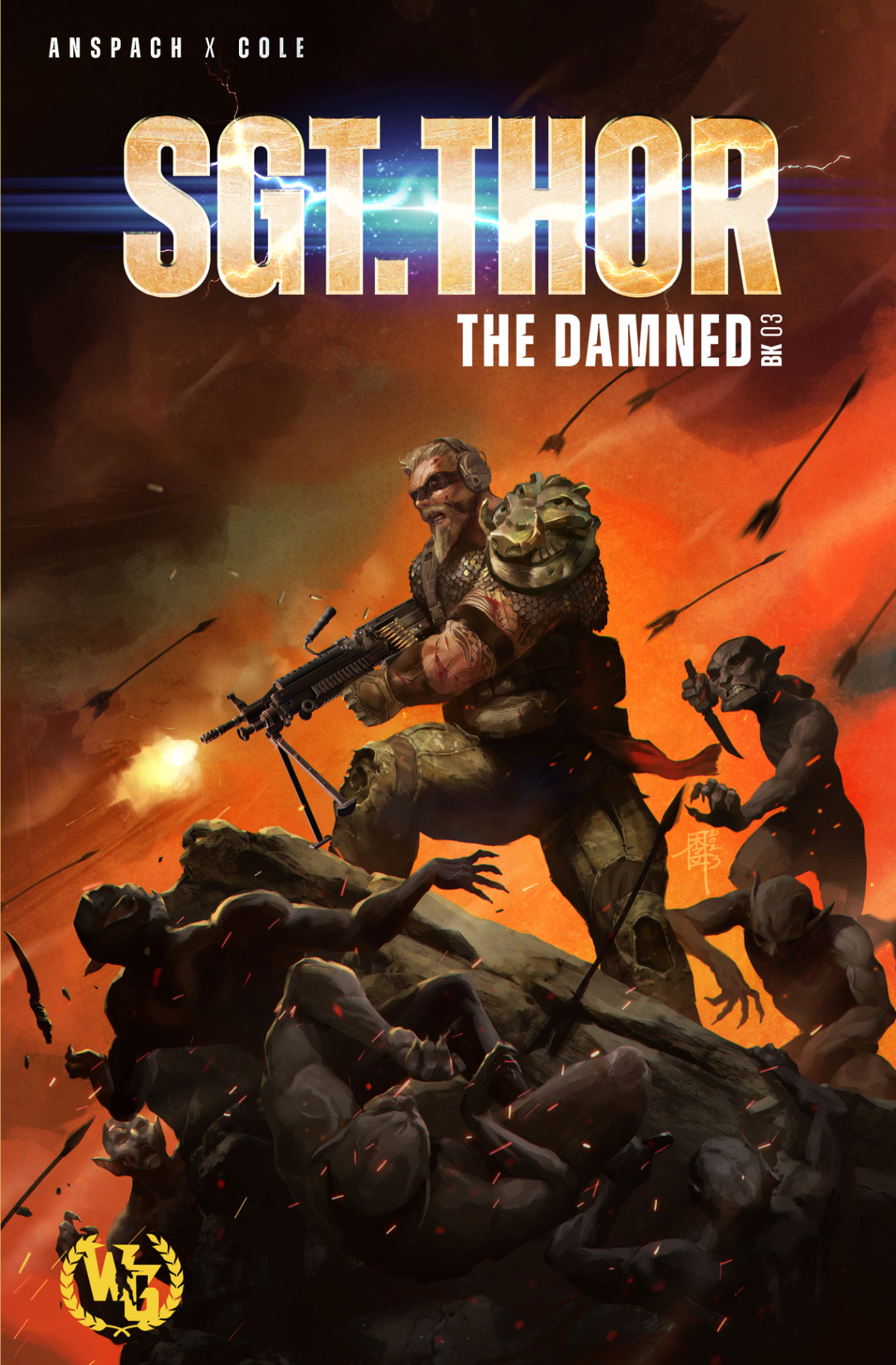 Sgt Thor The Damned Jason Anspach Nick Cole