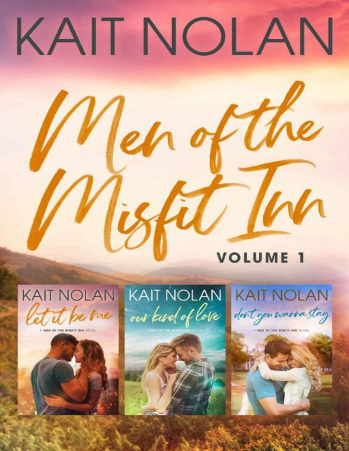 Men Of The Misfit Inn Volume 1 Books 13 A Small Town Romance Boxed Set Kait Nolan