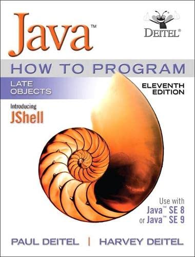 Java How To Program Late Objects Deitel Paul Deitel Harvey
