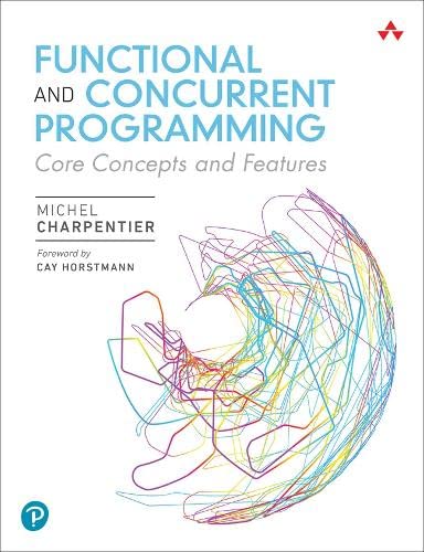 Functional And Concurrent Programming Core Concepts And Features 1st Edition Charpentier