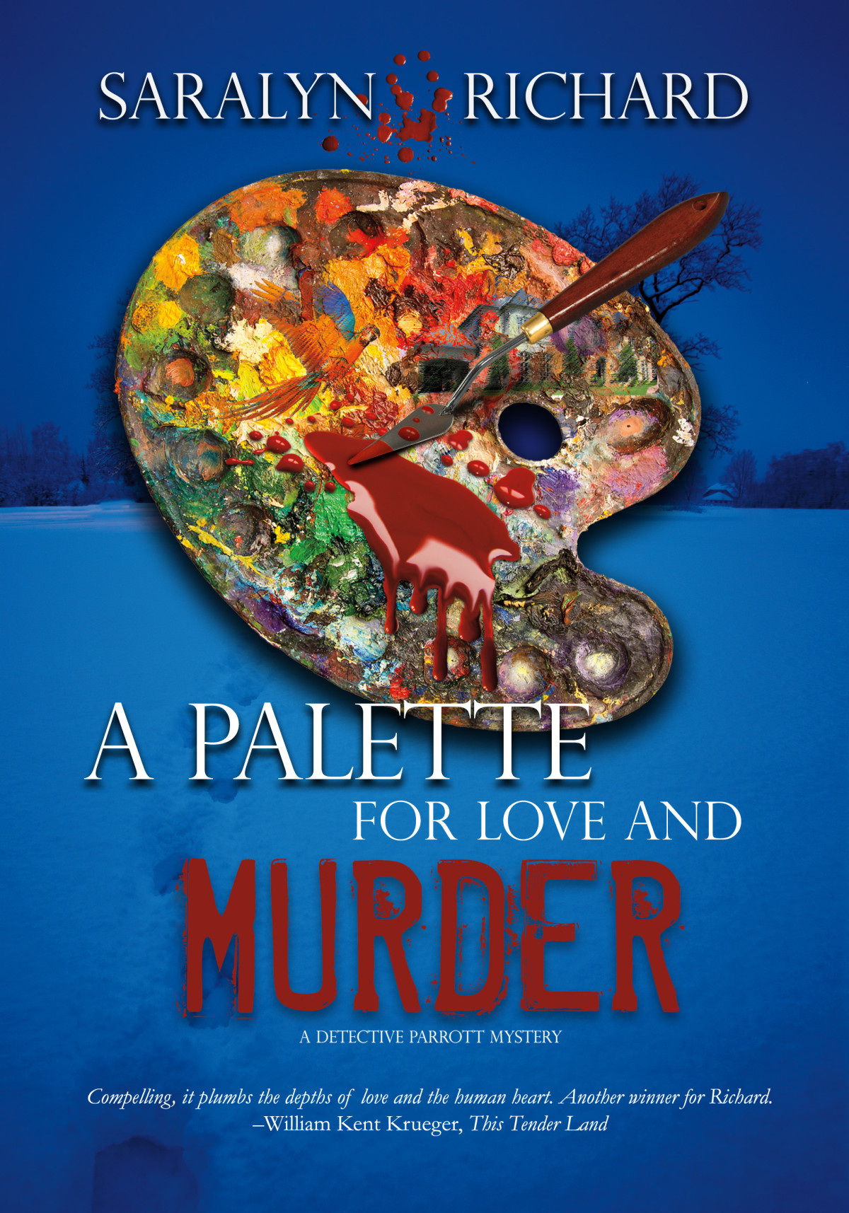 A Palette For Love And Murder Saralyn Richard