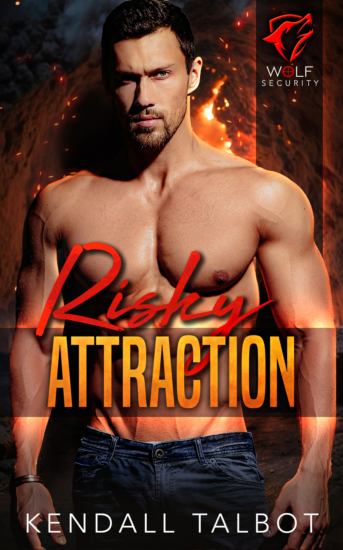 Risky Attraction A Slow Burn Romantic Thriller Wolf Security Book 1 Kendall Talbot