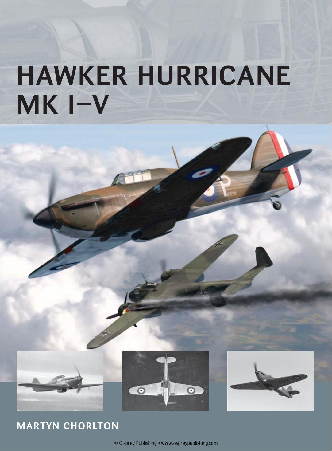 Hawker Hurricane Mk Iv 1st Edition Martyn Chorlton