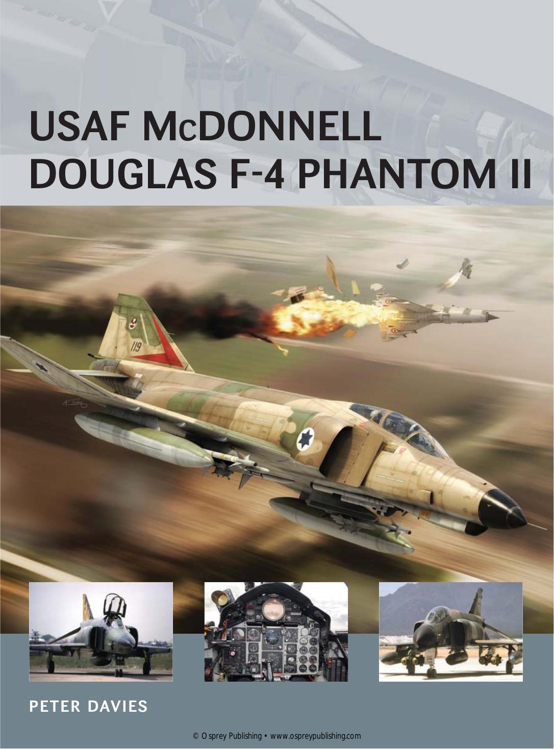 Usaf Mcdonnell Douglas F4 Phantom Ii 1st Edition Peter E Davies