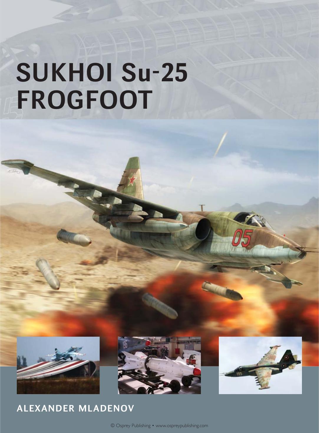Sukhoi Su25 Frogfoot 1st Edition Alexander Mladenov