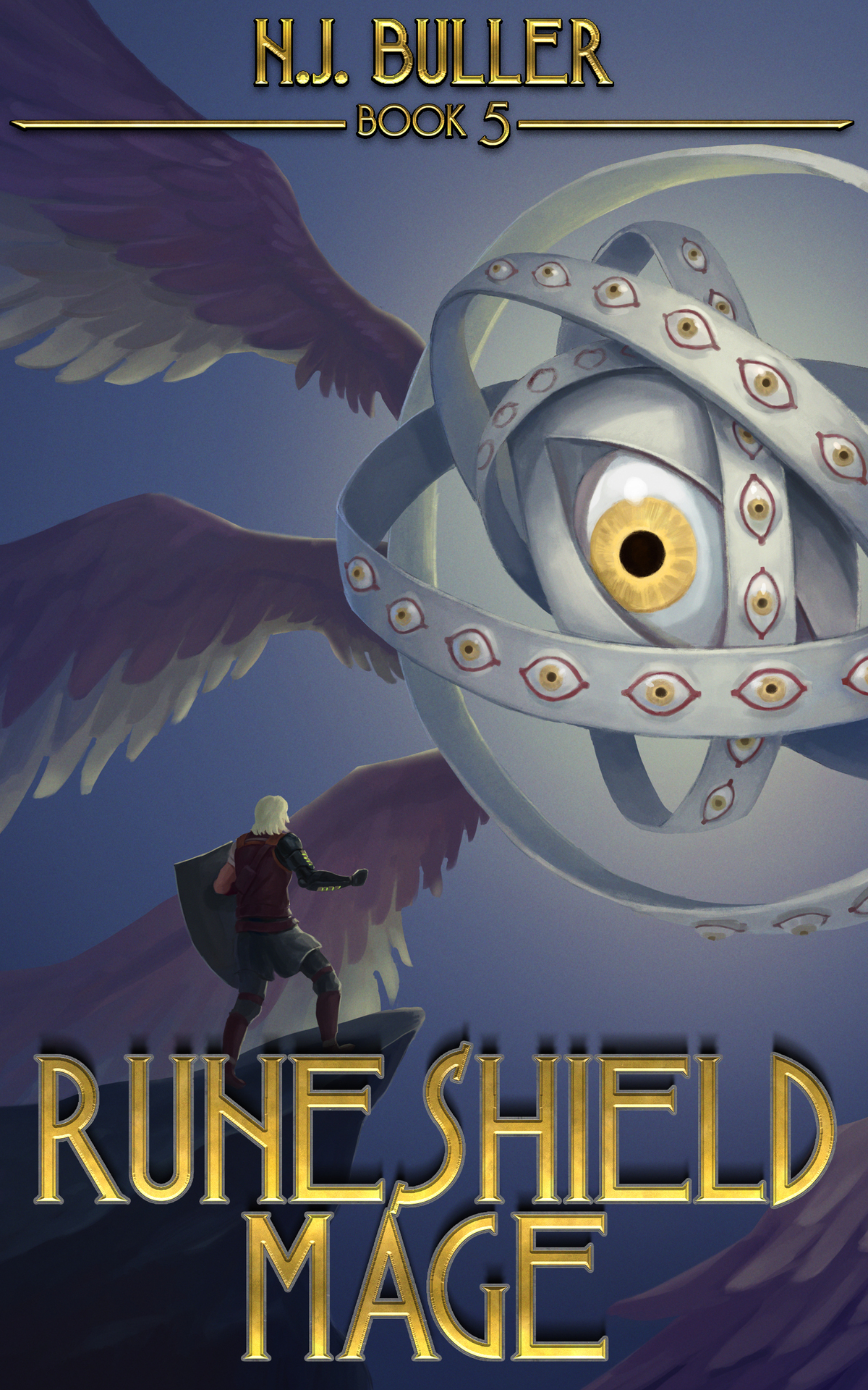 Runeshield Mage 5 A Litrpg Fantasy Adventure Nj Buller